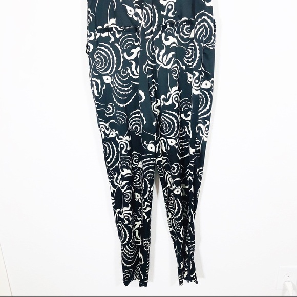 🔥SALE🔥 Rachel Roy black and ivory strapless pant romper sz10 - Picture 6 of 7